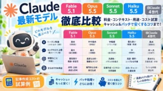 Claudeのモデル全まとめ【2026年10月版】料金・トークン・用途別おすすめを徹底解説